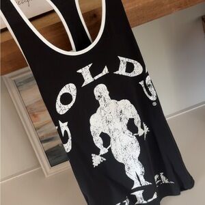 Gold's Gym Black Tank Top